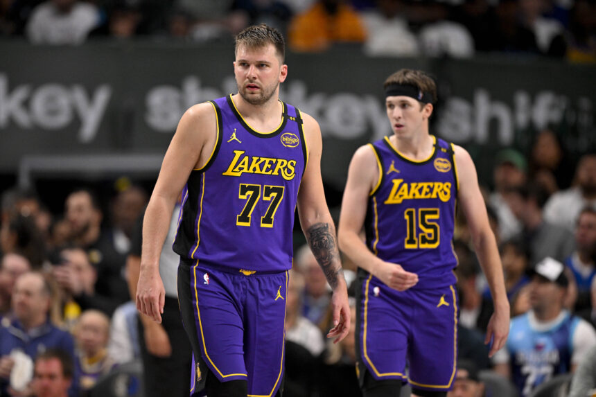 Luka Doncic and Austin Reaves Lakers