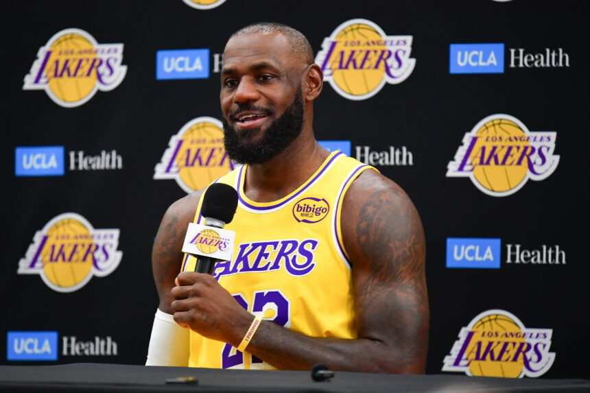 Lebron James Los Angeles Lakers Interview