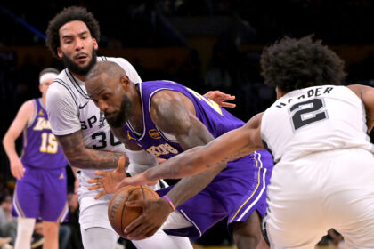 Lebron James Lakers vs. Spurs