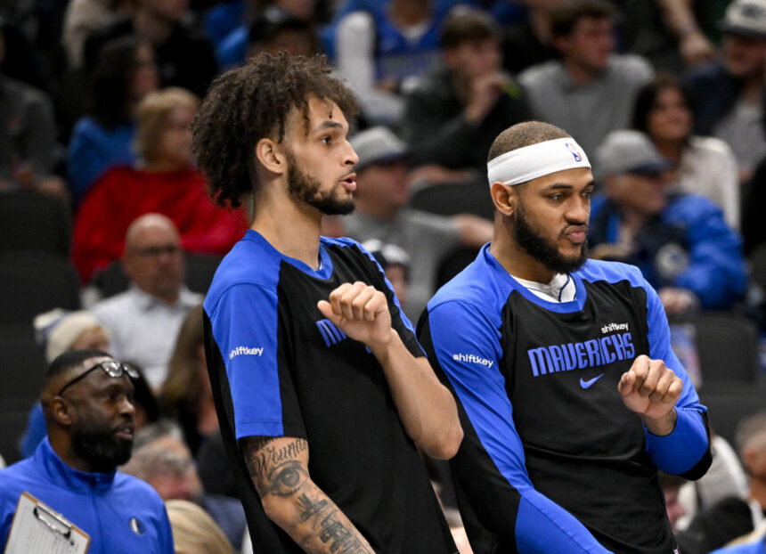 Daniel Gafford and Dereck Lively Dallas Mavericks