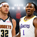 Aaron Gordon Denver Nuggets and Adou Thiero Los Angeles Lakers