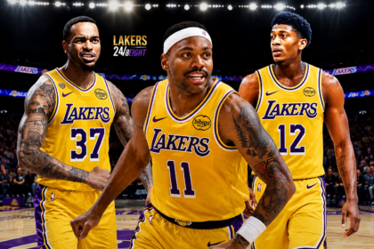 Bruce Brown, PJ Washington, and De'Andre Hunter Los Angeles Lakers