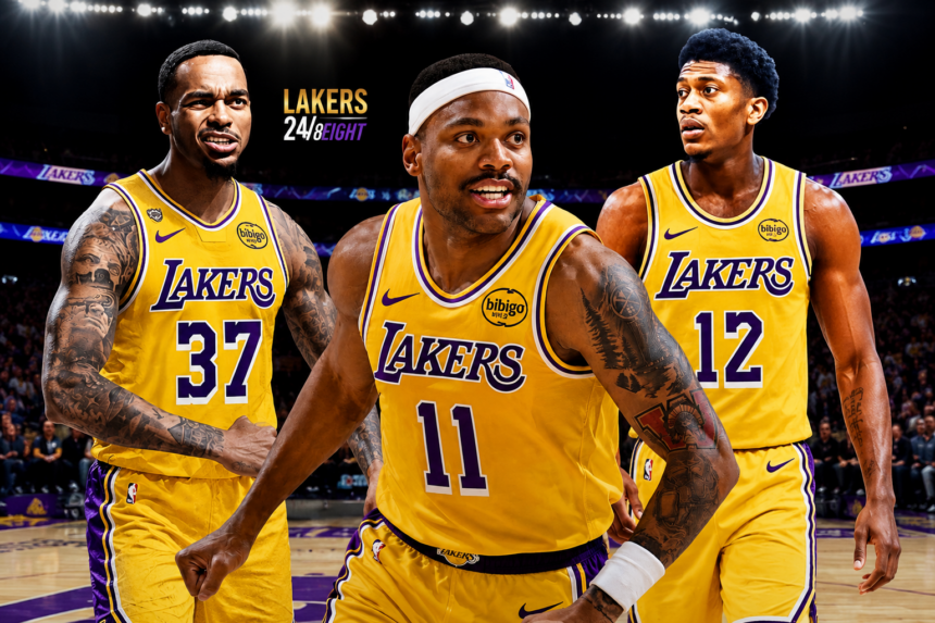 Bruce Brown, PJ Washington, and De'Andre Hunter Los Angeles Lakers