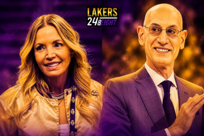 Jeanie Buss Adam Silver Jeanie Buss Los Angeles Lakers