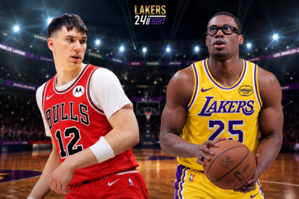 Jake Laravia and Jalen Smith Los Angeles Lakers and Chicago Bulls