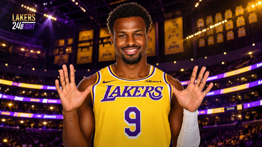 Bronny James Los Angeles Lakers