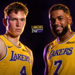 Dalton Knecht and Jaden Hardy Los Angeles Lakers